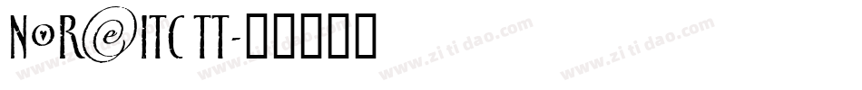 NoraITC TT字体转换